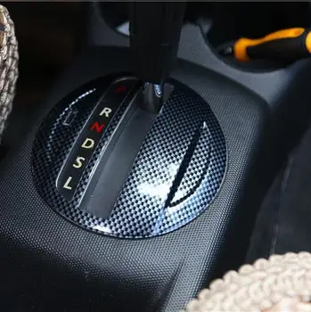 

Carbon Fibre Peach Wood Gear Window Center Console Decorated Frame For Honda Fit 1Gen Hatchback 2004 05 06 07 CAA324