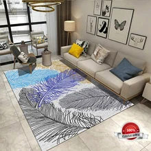 Ковер в европейском стиле для гостиной, прикроватный ковер, утолщенный современный домашний ковер, ковер с плавающим окном, вакуумный