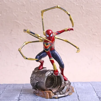 

Marvel Avengers Infinity War Iron Spiderman 1/10 Scale PVC Figure Statue Collectible Model Toy