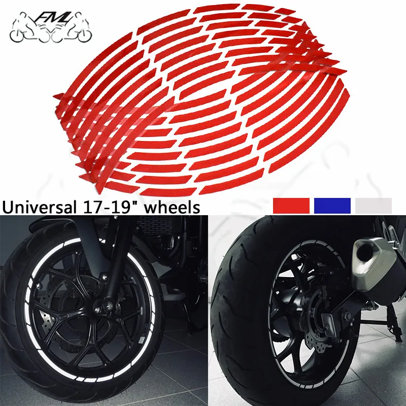 CarmotorcycleTireRimStickers1719ReflectiveWheelTyreSticker