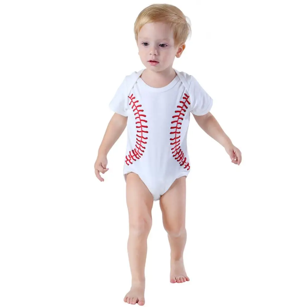 Body neonato Neonato Sport Abbigliamento casual Set di abbigliamento per bambina Costume 100% cotone Pagliaccetto corto estivo - immagine 5