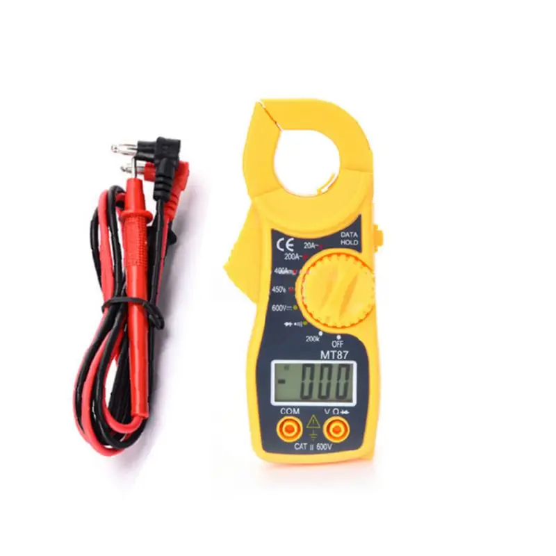 MT87 LCD Digital Clamp Multimeter Voltage Current Resistance Measurement Tools