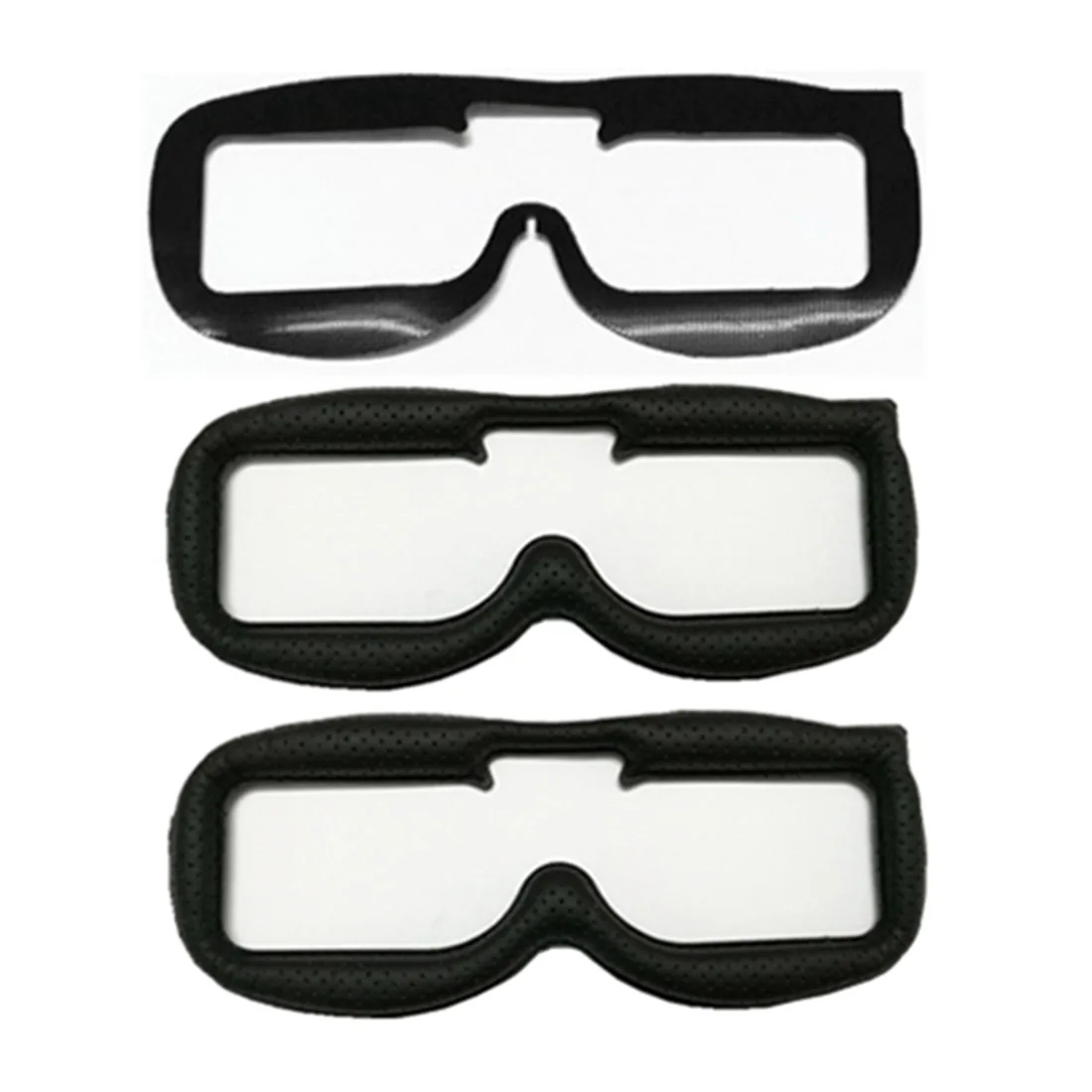

FPV Goggles Faceplate Replacement Soft Flannel Fabric / PU Leather Pad Kit for Fatshark V2 HD2 V4 SKYZON 03 FPV Goggles Upgraded