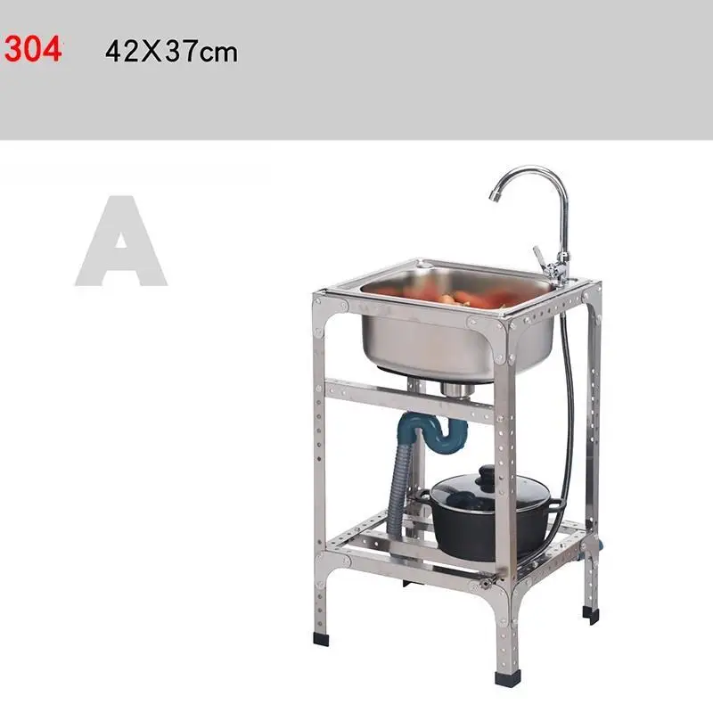 Wasbak Portatil Lavello Cucina Afwasbak Evier Lavandino кухня Lavabo Cuba Pia Cozinha Fregadero De Cocina мойка для овощей - Цвет: Version H