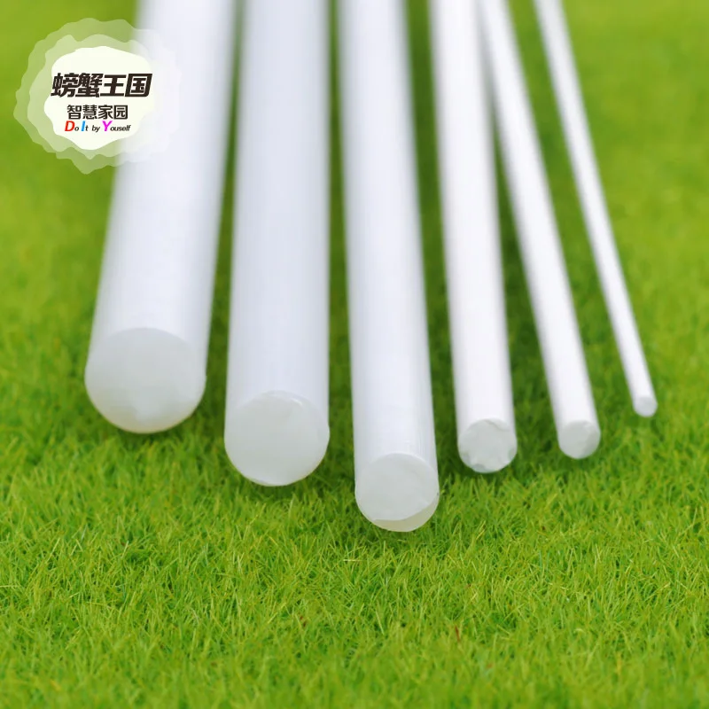  DIY Sand Table Model Material ABS Model Rod Sticks Plastic Rod Solid Multi-Specification