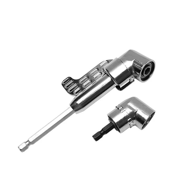 

105 Degree Angle Extension Screw Driver Socket Holder Adapter Adjustable Bits Nozzles for Screwdriver Bit Right Angle Head