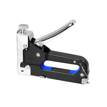 

Durable Three-purpose Manual Code Nail Gun U-shaped Nails Carbon Steel Straight Nails Thick Nail For Woodworking Tool