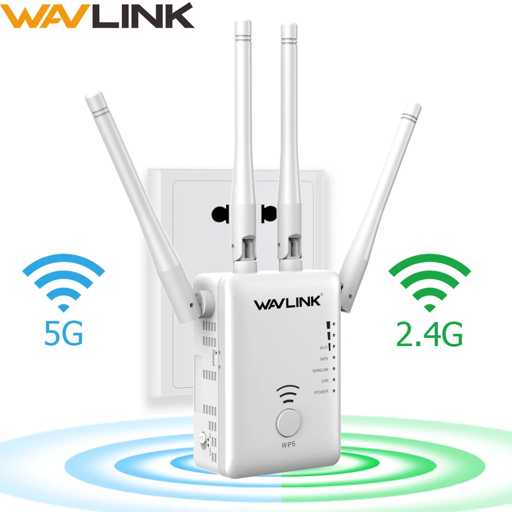 Беспроводной маршрутизатор AC1200 двухдиапазонный Wi Fi ретранслятор 5 ГГц