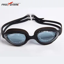 Высокое разрешение стиль плавательные стекла es Анти-туман УФ-защита Простые Стеклянные очки