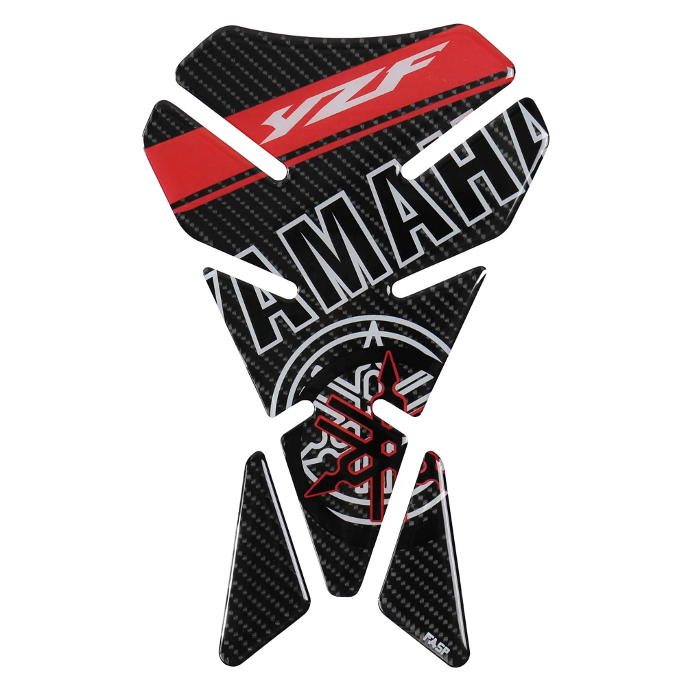 Наклейка на бак мотоцикла 5D из настоящего углеродного волокна для YAMAHA R1 R6 XJR YZF |