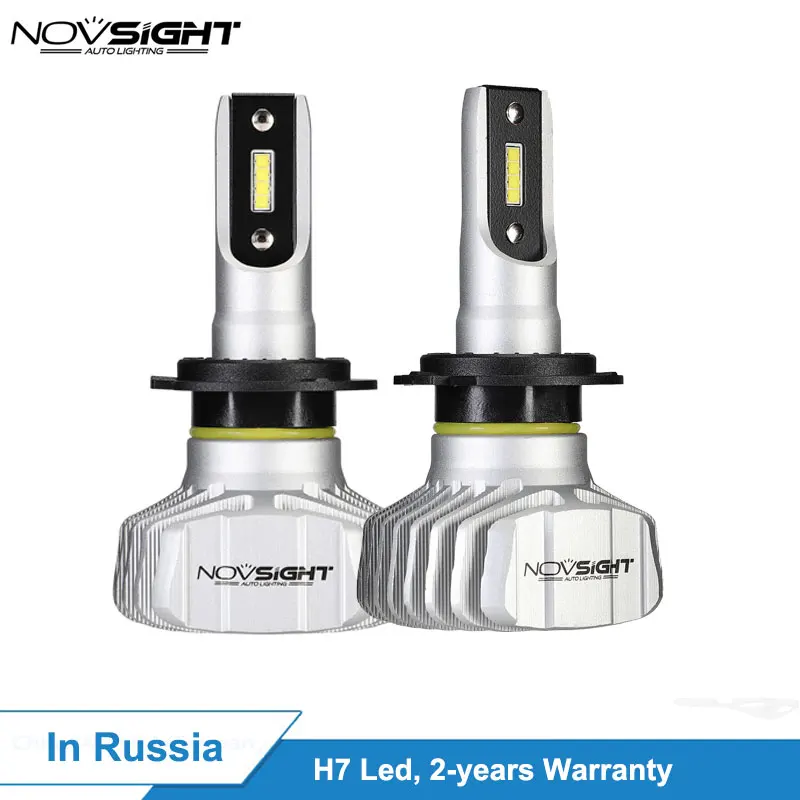 Novsight H7 светодиодные передние фары s 6500k 50 Вт лм Автомобильные для автомобиля