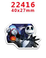 PR-22416 Наборы для творчества Герой мультфильма с плоской задней частью Плоские наклейки 30 штук. PR-22398-22450 - Цвет: PR-22416