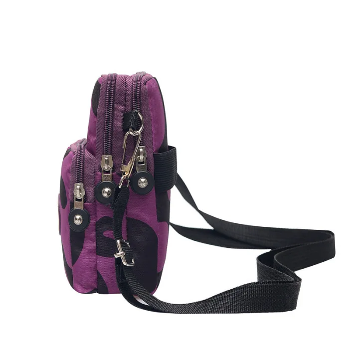Women' Cross-Body Cell Phone Shoulder Strap Wallet Pouch Purse Mobile Phone Bags Storage Bag Outdoor Fitness Running Arm Bag