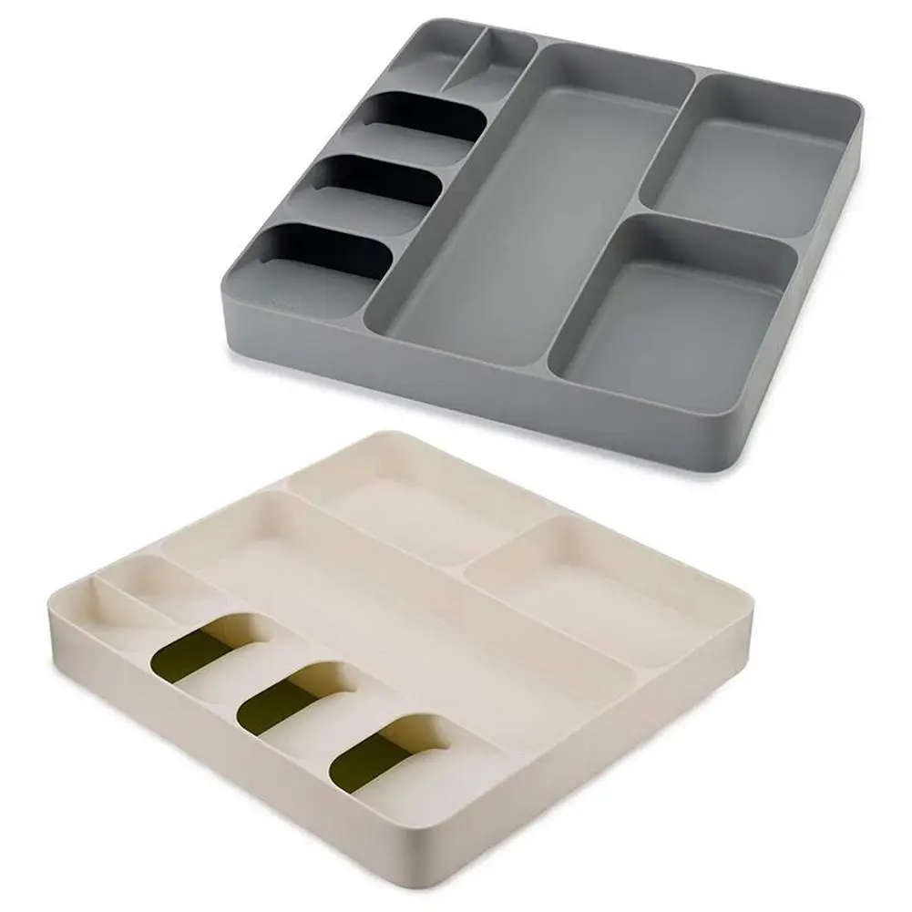 

New Kitchen Drawer Organizer Big Tray Spoon Cutlery Separation Storage Box Cutlery Fork Shelf Kitchen Storage Holder Rack