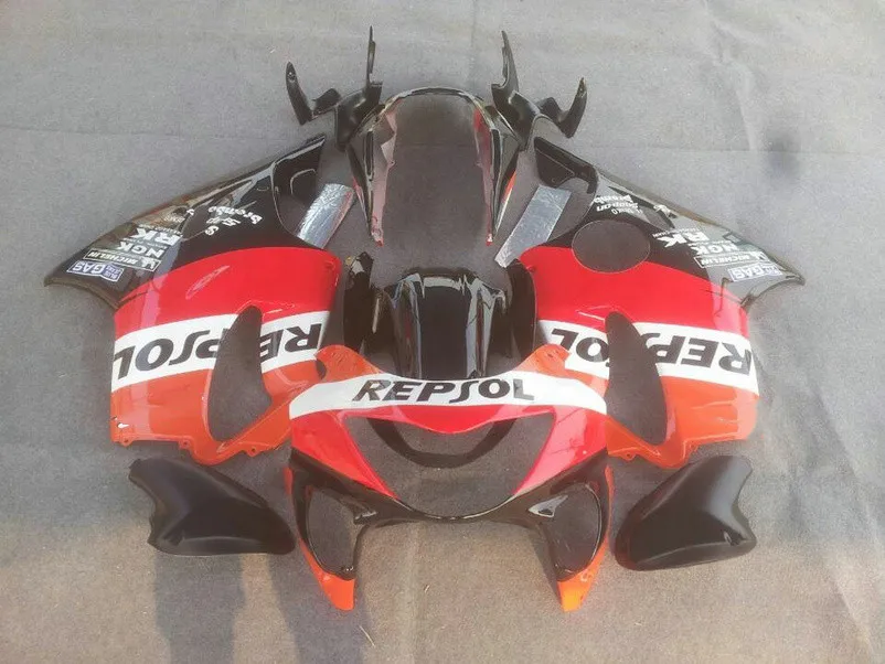 Injection Mold Fairing kit for HONDA CBR600F4 99 00 CBR600 F4 CBR 600F4 1999 2000 ABS Red Orange black Fairings set+Gifts HH19 | Автомобили
