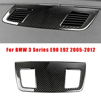 

Carbon Fiber Air Vent Outlet Trim Car Black For BMW 3 Series E90 E92 2005-12 Durable