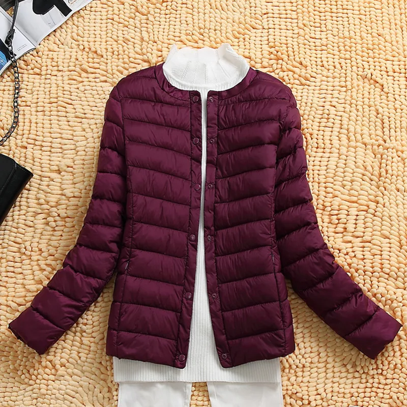 

2019 Autumn New Style Cotton-padded Clothes Slim Fit AliExpress EBay