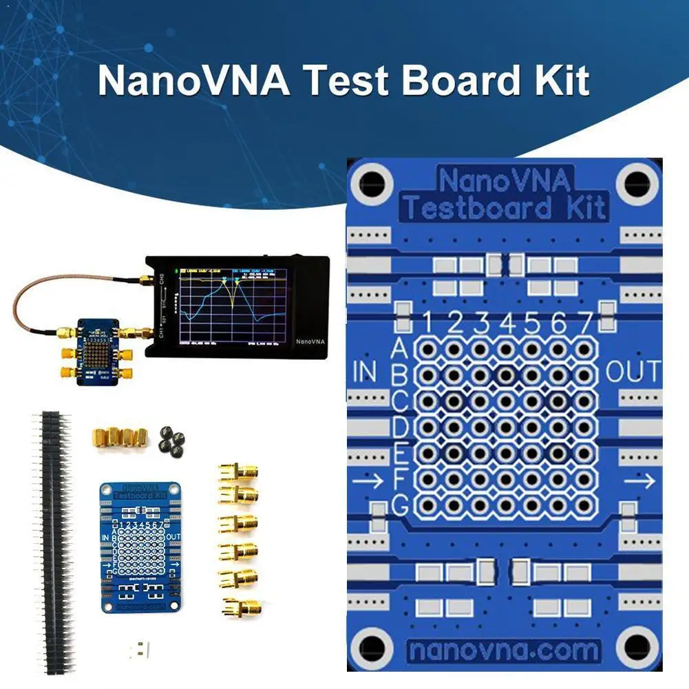 Nanovna тестовая плата схема