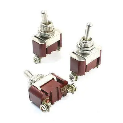 

3 Pcs 11mm Thread SPST Replacing Toggle Switch for Keyang 100 Angle Grinder
