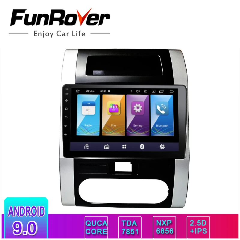 

Funrover 2.5D+IPS Quad core Android 9.0 Car Radio Multimedia Video Player dvd Navigation GPS For Nissan X-Trail X Trail Qashqai