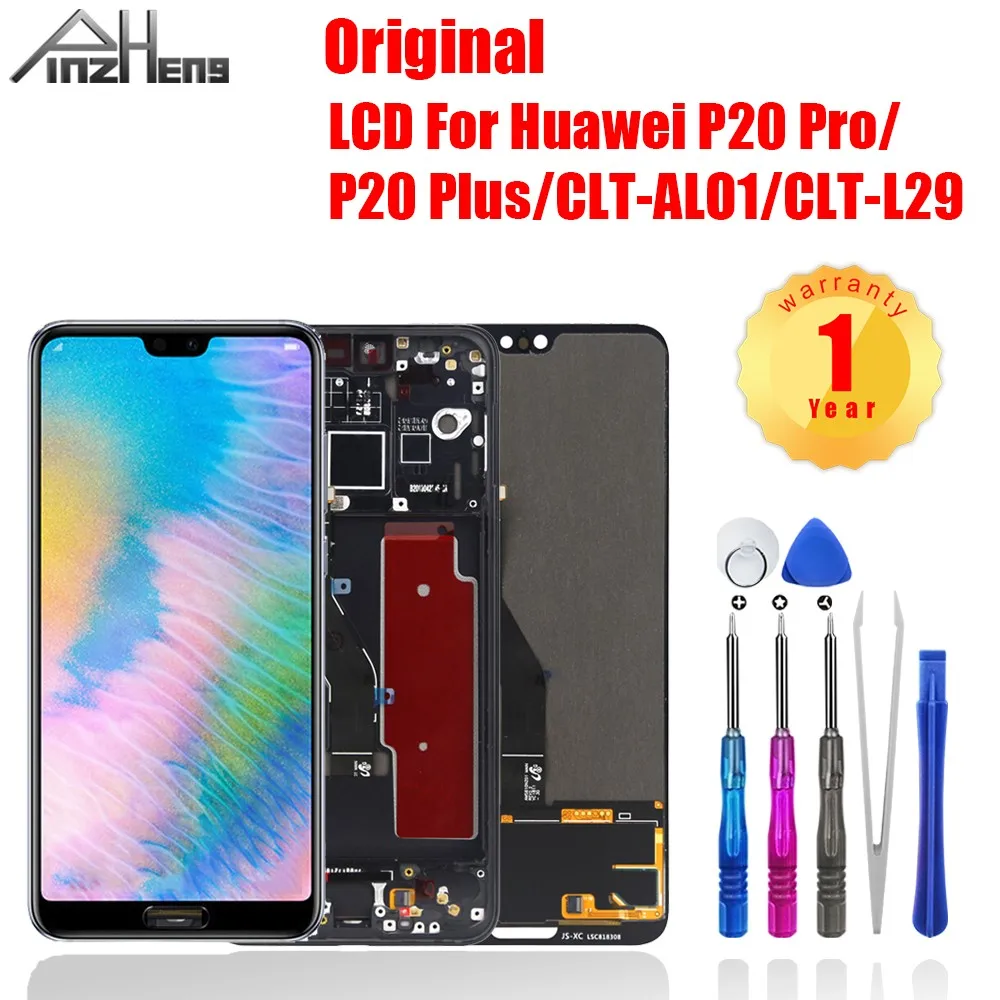 

PINZHENG 1080*2240 Original LCD For Huawei P20 Pro P20 Plus Display Touch Screen Digitizer Assembly CLT-AL01 CLT-L29 CLT-L09 LCD