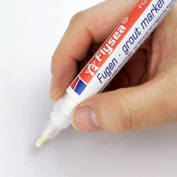 

All-purpose Tile Cleaner Bathroom Pen Refill Paint Mark Mouldproof Cleaner Gaps Shower Repair Refresher White Grout， Gh02