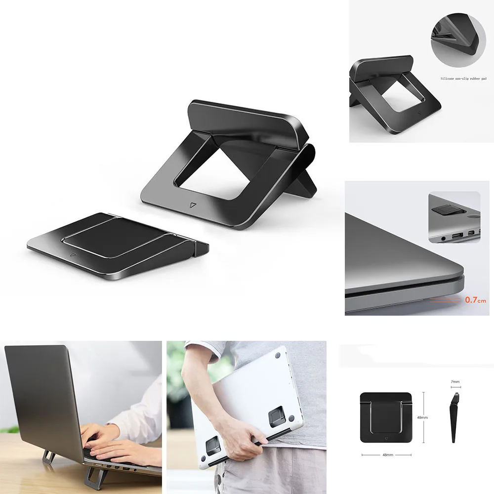 2 шт./компл. подставка для ноутбука Macbook Pro Универсальный Настольный держатель