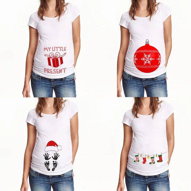 Funny Christmas Pregnancy Shirts