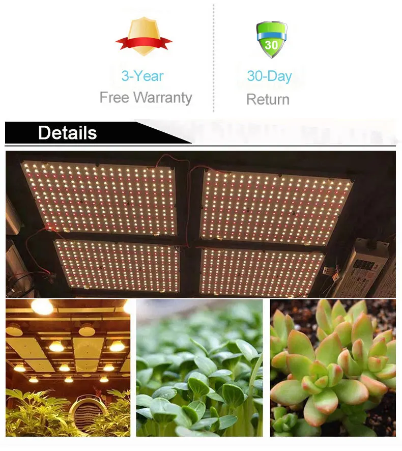 Светодиодный светильник для выращивания с квантовой панелью 150 Вт 240 Вт 480 Вт полный спектр SMD3030 3200 к/4200 к DIY фитолампа для выращивания в