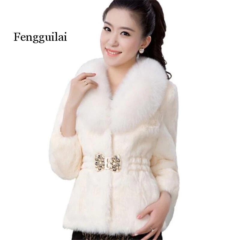 white faux fur jacket plus size