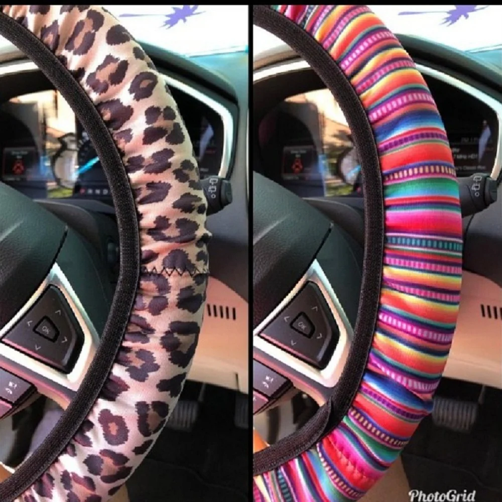 30 шт ПОДСОЛНУХ неопреновый чехол на руль Serape леопардовый чехол на руль 604