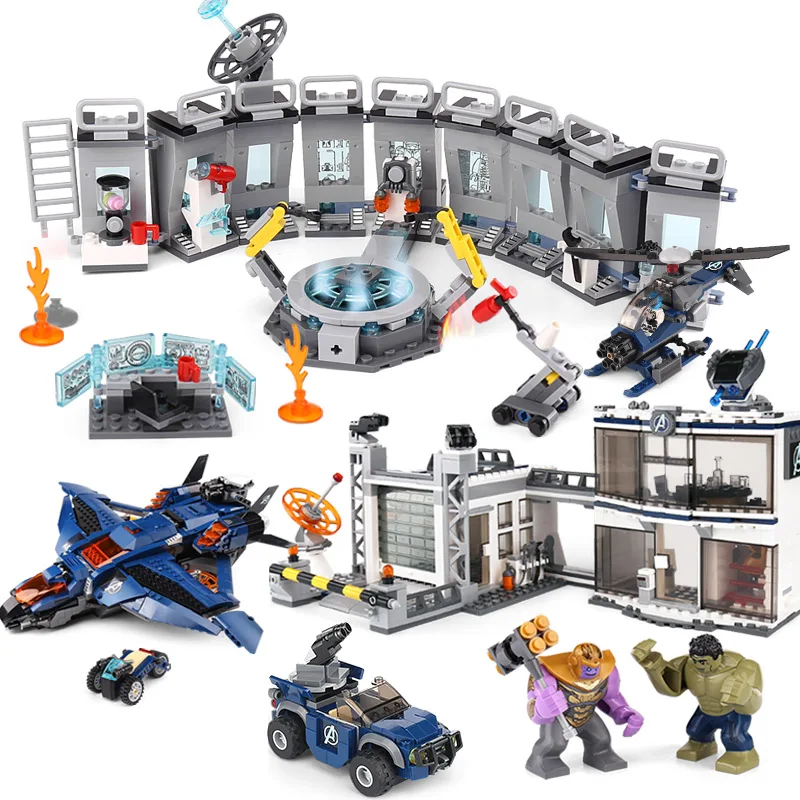 

07121 07122 07123 Superheroes Avengers 4 compatible Legoing marvel avengers 76131 76125 76126 Building Blocks bricks Toy Gifts