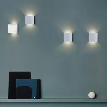 

2pcs Durable 7W 220V Modern Simple LED Light Corridor Stairway Bedside Wall Hanging Lamps for Bedroom Lighting Long Life