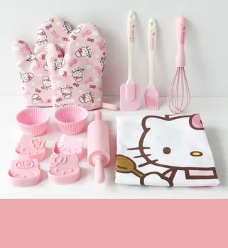 

hello Kitty children baking set Cake Tool Set Home Baking Mold Package CE / EU bakeware set