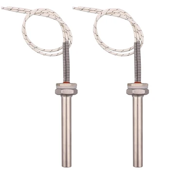 買取 Dernord 12v 100ワット/150ワット/200ワット2個M16ステンレス鋼電気管状加熱素子浸漬カートリッジヒーター