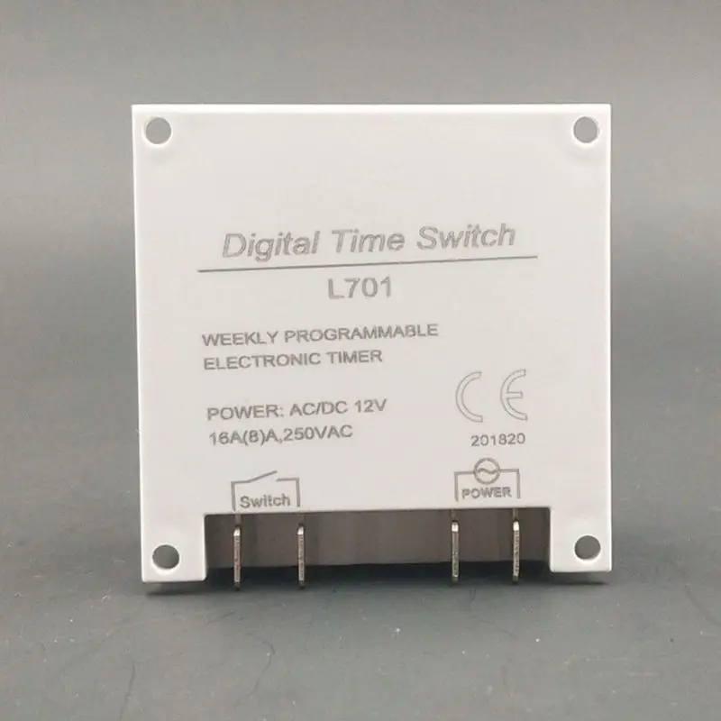 MEXI 220V Digital Switch Timer Automatic Electronic Irrigation Controllers LCD Screen Garden Water Intelligence Watering System