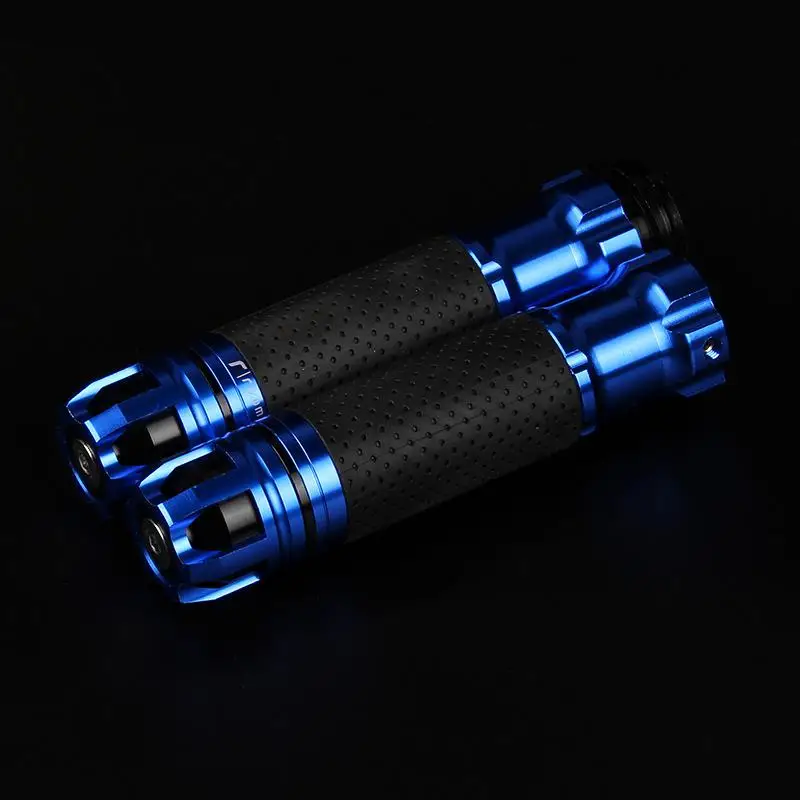 

Universal Motorcycle Hand Rubber Pedal Biker Scooter Handlebar Grips Modified Handlebar Throttle Turn Grip Settle Handle Grips