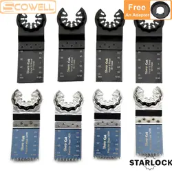 20% от смешанных Starlock 4 шт биметаллическое Multi Tool Пилы 4 шт японские зубы диски механической пилы для starlocl системы