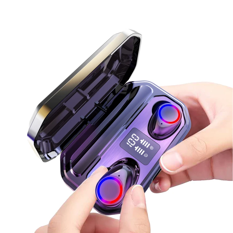 

TWS Wireless bluetooth Earphone CVC8.0 Denoise HiFi Stereo Headset IPX7 Waterproof Sport Earbuds Support AAC/SBC with Mic
