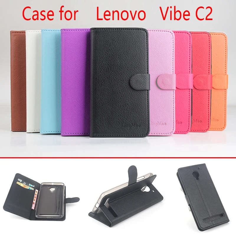 Чехол книжка для Lenovo Vibe C2 Z2 S1 Lite роскошный кожаный чехол бумажник S580 A328 A536 A5000