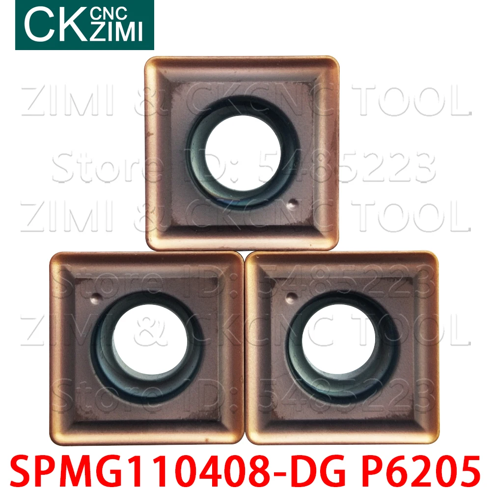 SPMG110408-DG P6205 lathe tool carbide insert drilling cutter U Drill Drilling Blade Carbide Inserts high quality SPMG for Steel |