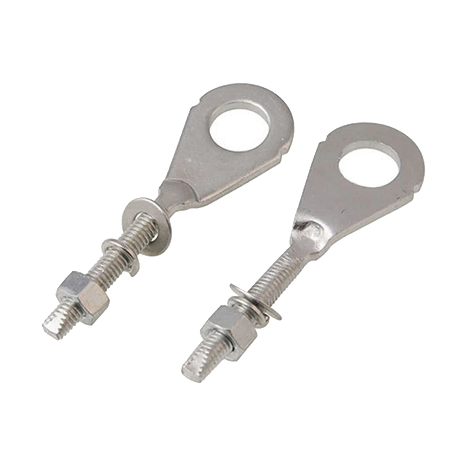 Pack 2 Rear Axle Chain Adjuster Pullers Set For Honda C70 CA102 CA200 C105T CM91 S65 CT90 CT200 Rear Chain Adjuster Tensioners