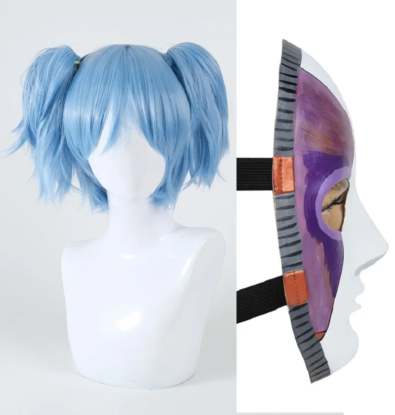 Sally Face парик для косплея Sallyface реквизит для косплея аксессуары Sally костюм термостойкие синтетические волосы парики+ парик колпачок