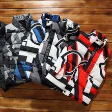 Осенне-зимний хлопковый жилет, мужской жилет без рукавов, мужской жилет с воротником-стойкой, хлопковое пальто для мужчин