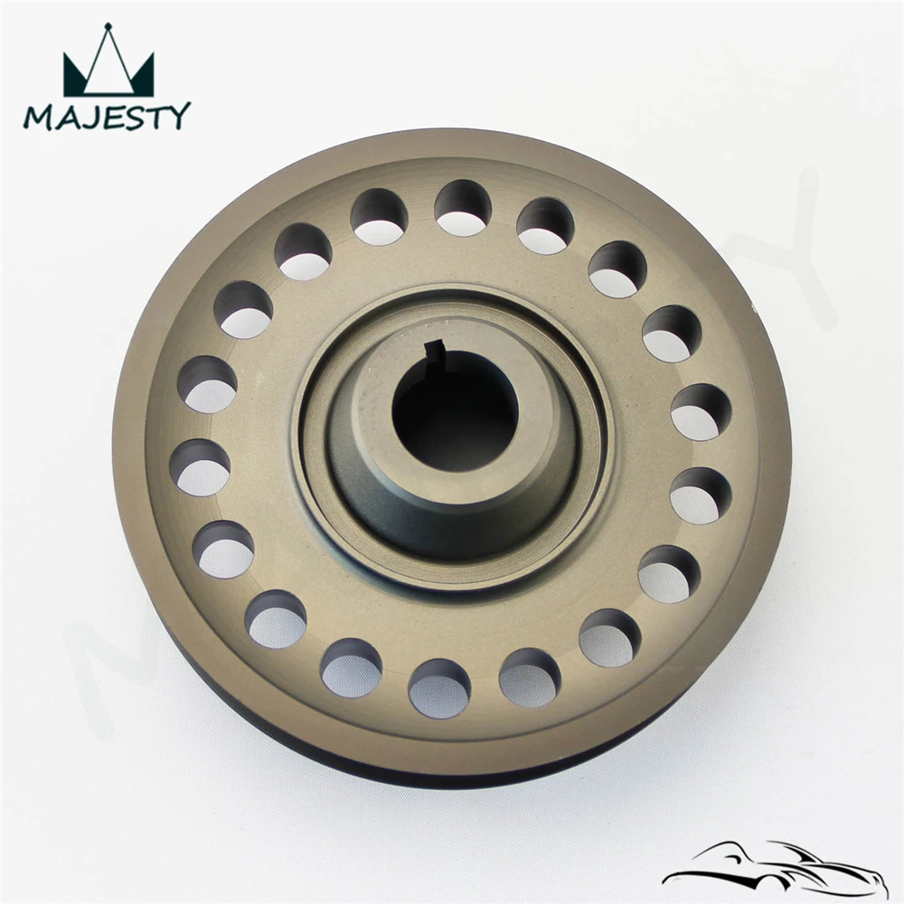 Легкий алюминиевый коленчатый шкив коленчатого вала для 93 01 preвстроенной H22 VTEC| |