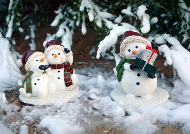 Рождественский Декор для дома в стиле кантри, домашний декор, Рождественский подарок Санты, Счастливого Рождества, миниатюрные фигурки