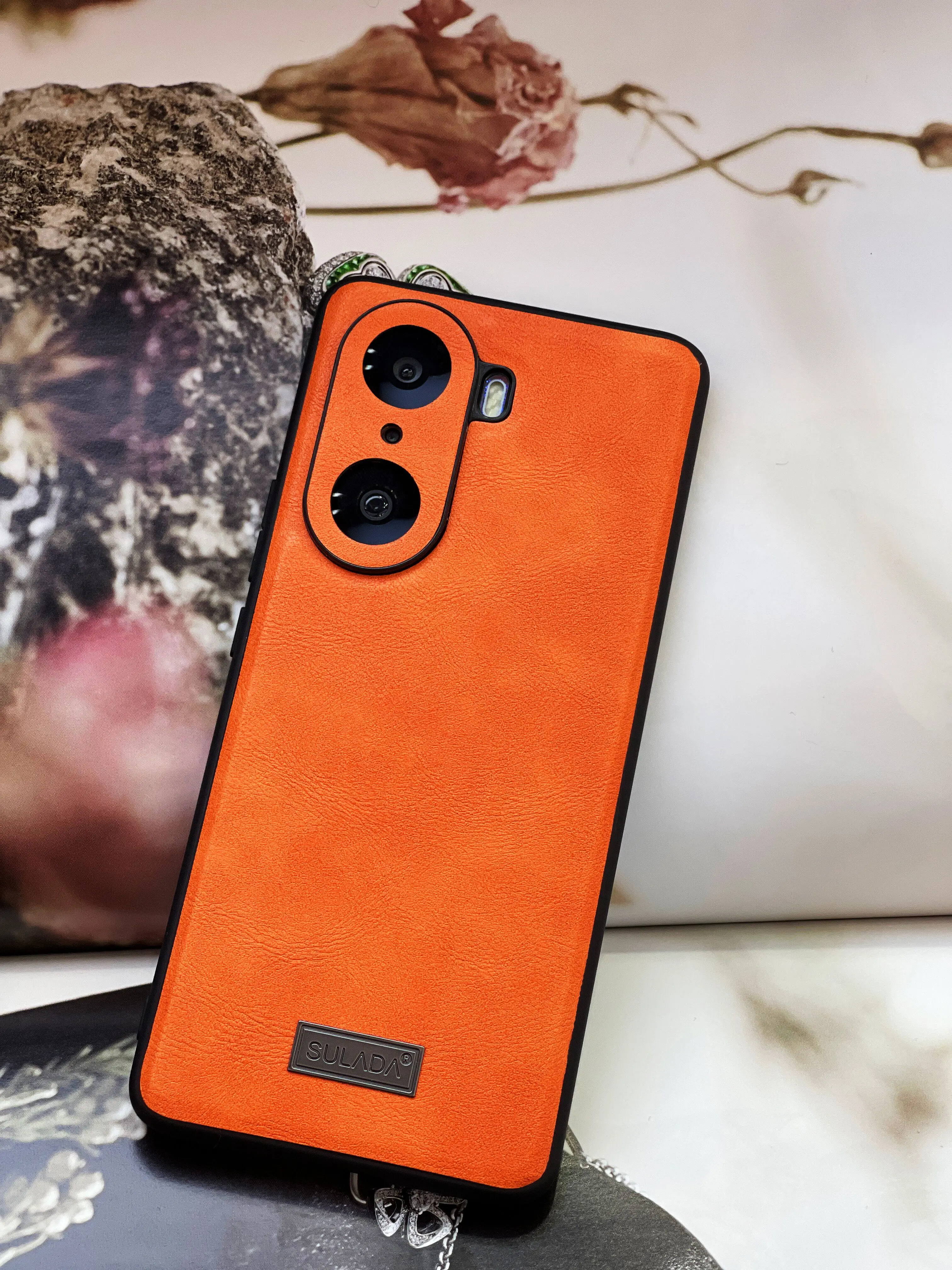 For Honor 90 Case Huawei Mate40 Pro Mate30 Pro P60 Pro Case SULADA Junshang Series Skinned Ultra-thin Cover for Honor 90 Pro