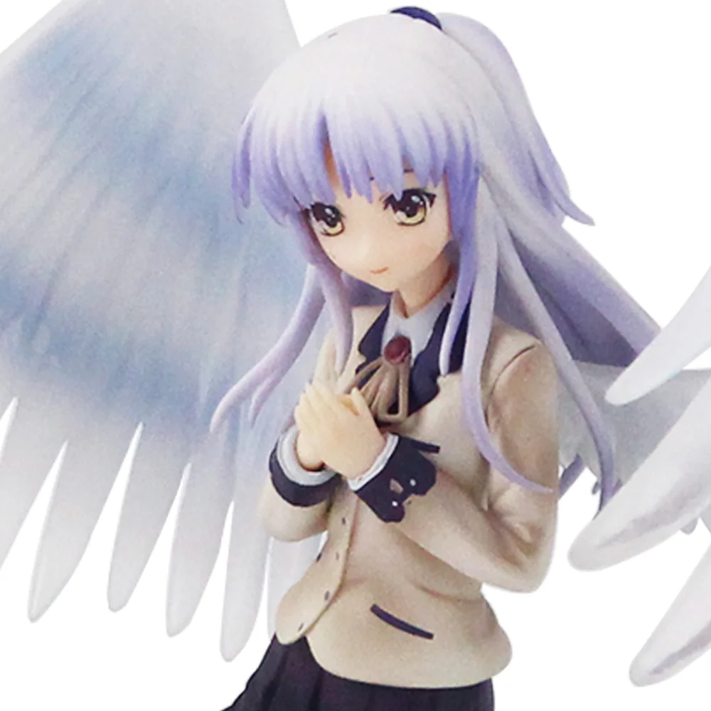 22 см аниме Ангел биты Tachibana Kanade экшн фигурка крылья школьная форма Улыбка ver.
