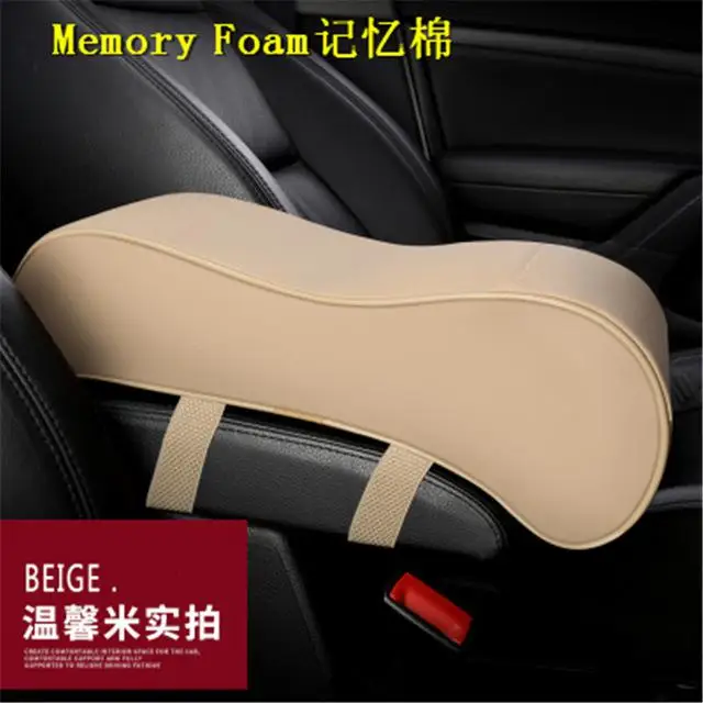 Car styling Interior PU armrest box armrest box heightening pad for Changan CS15 CS35 CS55 CS75 CS95 cx70 Car accessories - Цвет: 17
