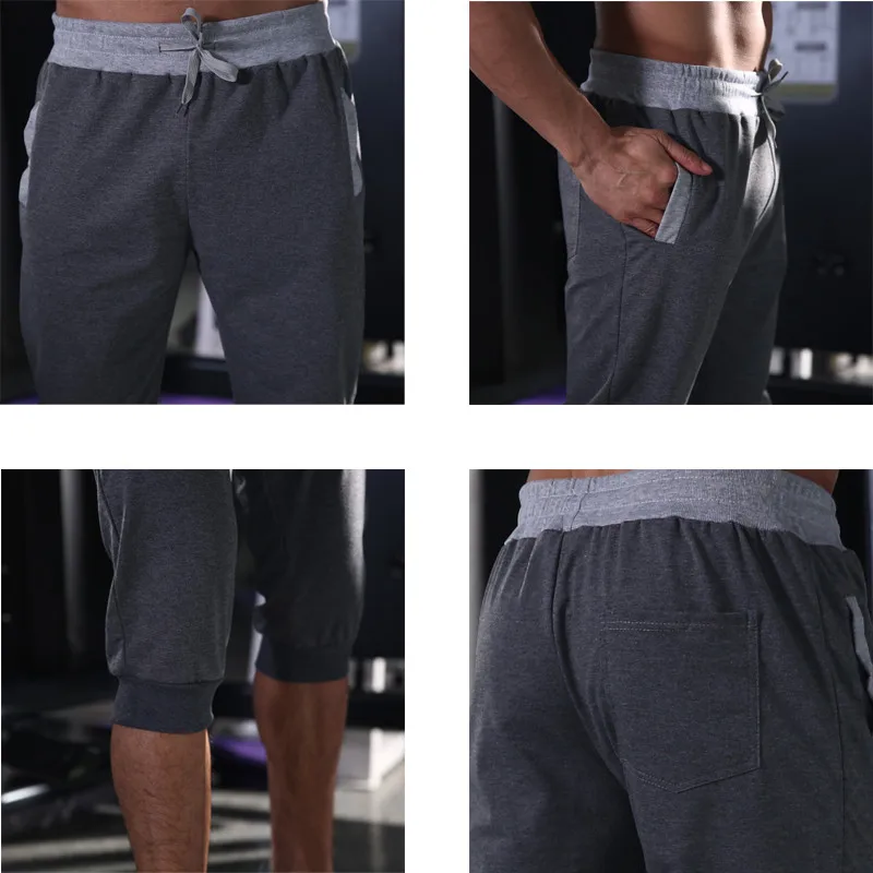 Hot-Selling Mens Shorts Summer Casual Fitness Shorts Joggers Fashion Men Plus Size 3XL Knee Length Casual Shorts Sweatpants
